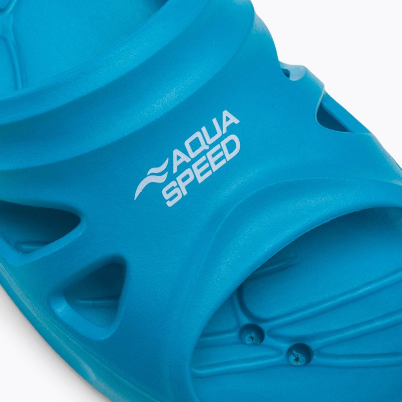 Dámské žabky do bazénu AQUA-SPEED Florida turquoise 464 7