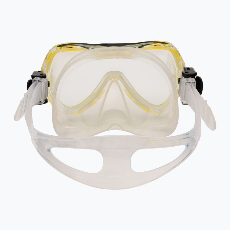 AQUA-SPEED Enzo + Evo baby sada šnorchlů žlutá 604 5