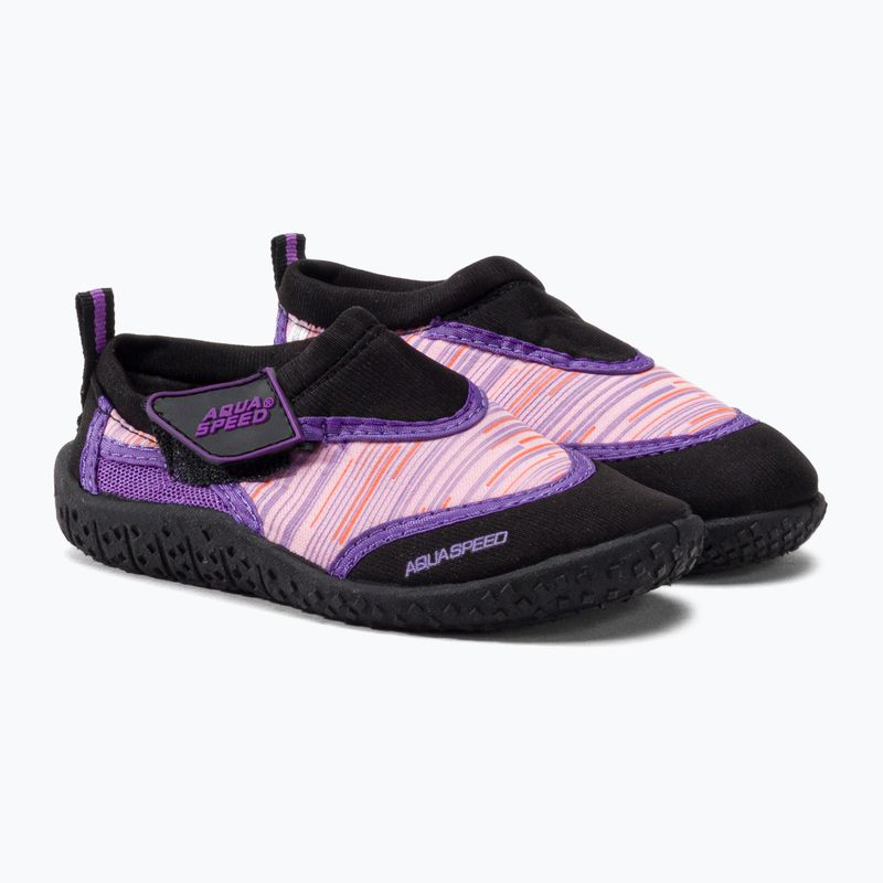 Dámské boty do vody AQUA-SPEED Aqua 2A black and pink 673 5