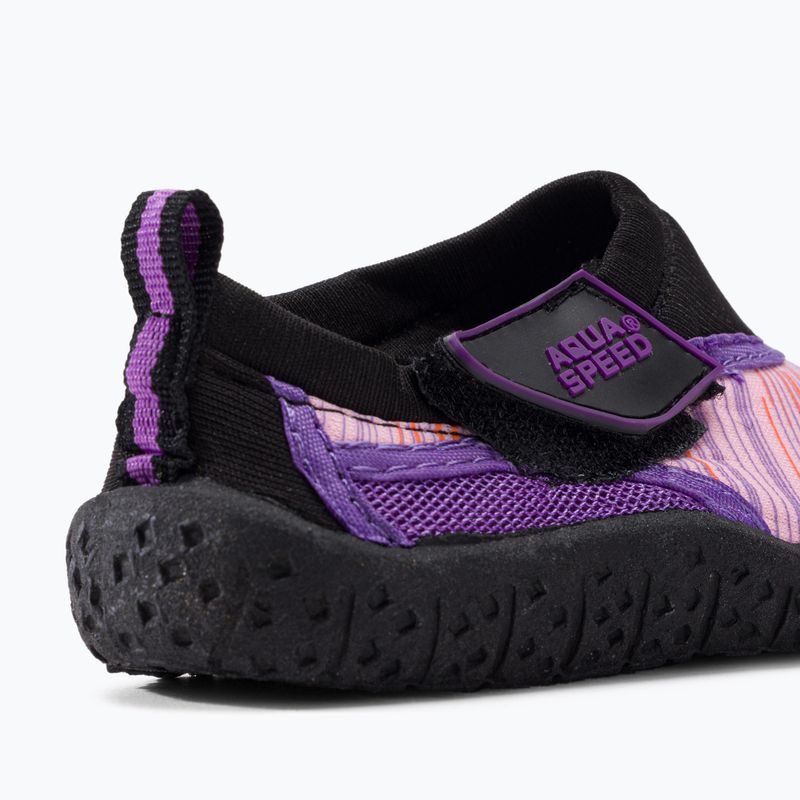 Dámské boty do vody AQUA-SPEED Aqua 2A black and pink 673 8