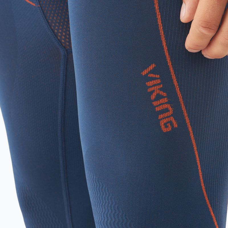 Pánské termoprádlo Viking Primeone navy/orange 5