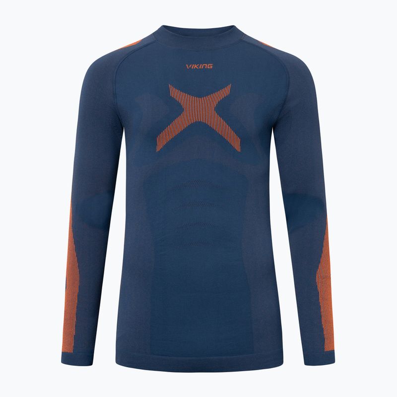 Pánské termoprádlo Viking Primeone navy/orange 6