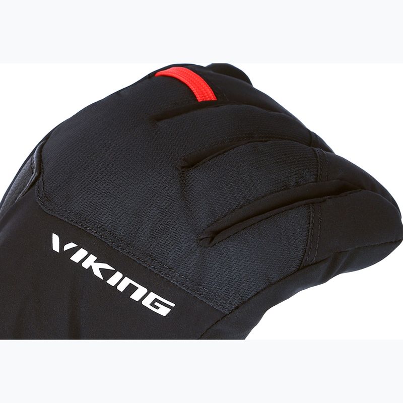Pánské lyžařské rukavice Viking Branson GTX black/red 4