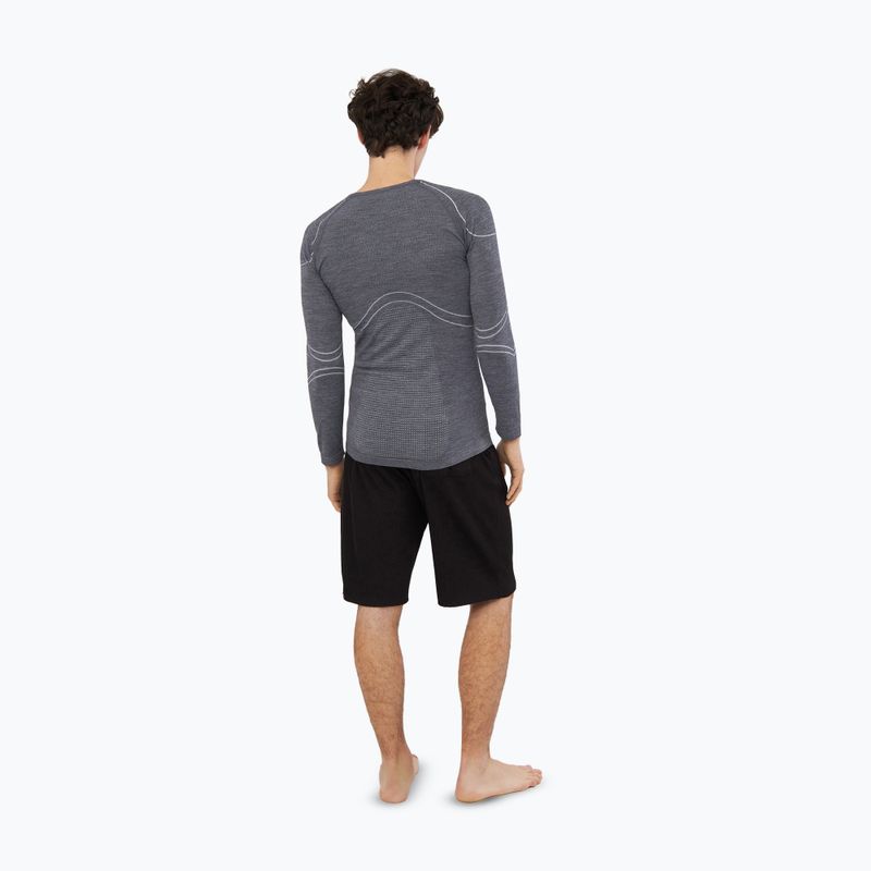 Pánské termo triko Longsleeve Viking Lan Pro dark grey/light grey 3