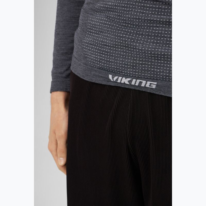 Pánské termo triko Longsleeve Viking Lan Pro dark grey/light grey 6