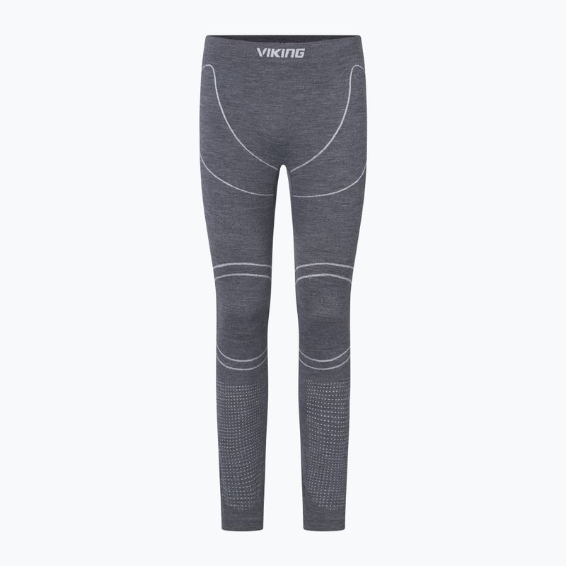 Pánské termo kalhoty Viking Lan Pro dark grey/light grey 5