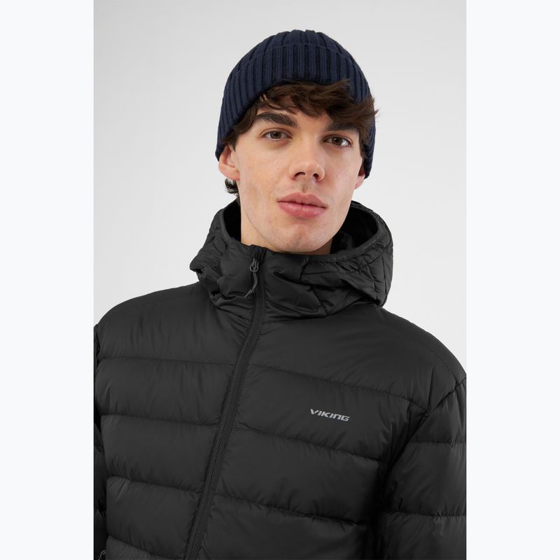 Pánská péřová bunda Viking Rovi black 5
