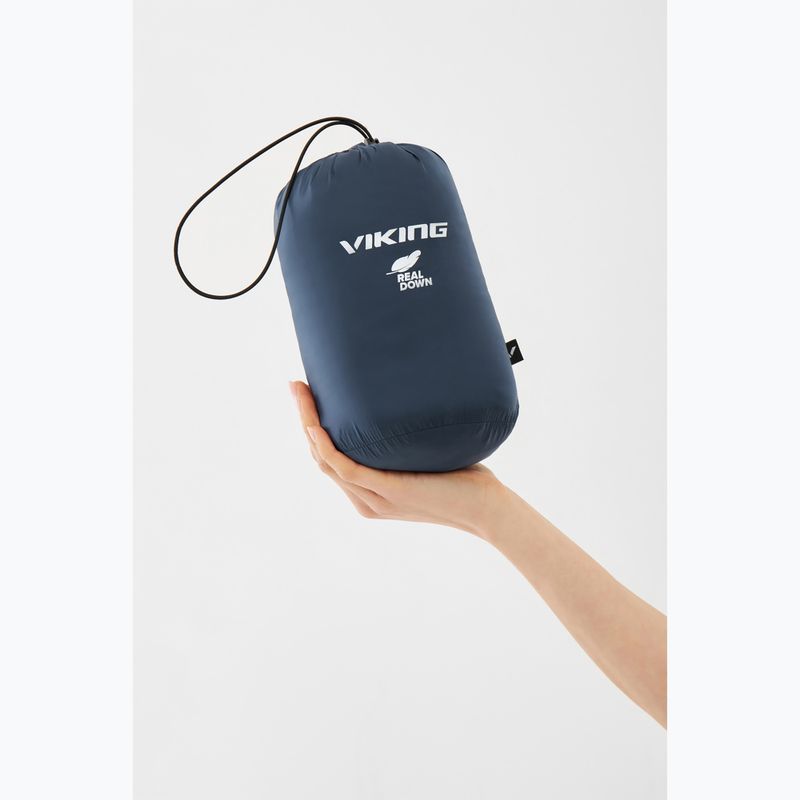 Dámská péřová bunda Viking Rovi navy 10