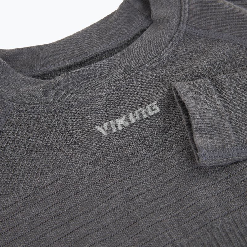 Dámské funkční triko Longsleeve Viking Tende dark grey 4