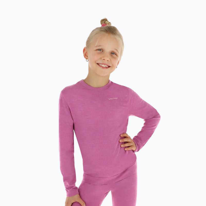 Dětský komplet termoprádla Viking Flam pink 3