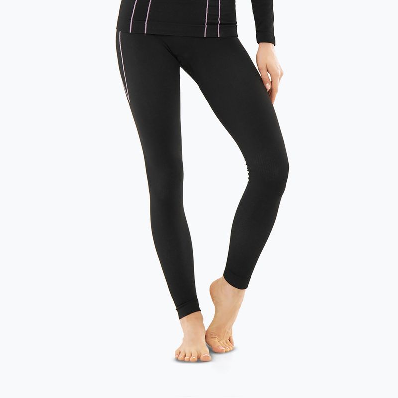 Dámské termo kalhoty Viking Etna 2.0 black/purple