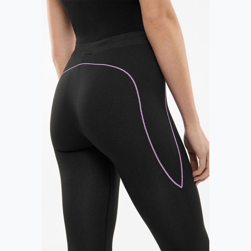 Dámské termo spodky Viking Etna 2.0 3/4 black/purple 5