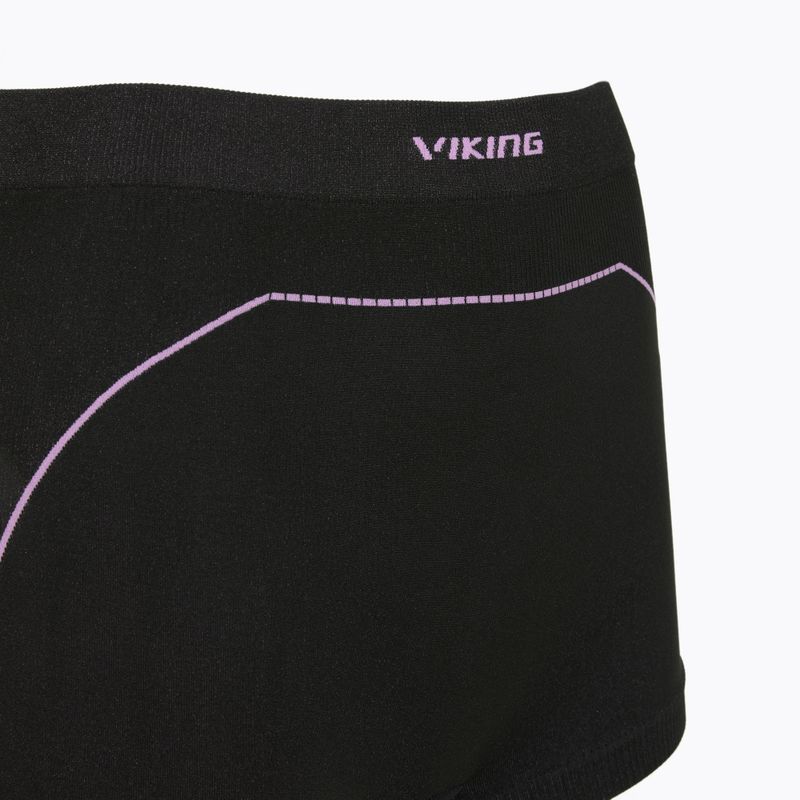 Dámské termo boxerky Viking Etna 2.0 black/purple 3