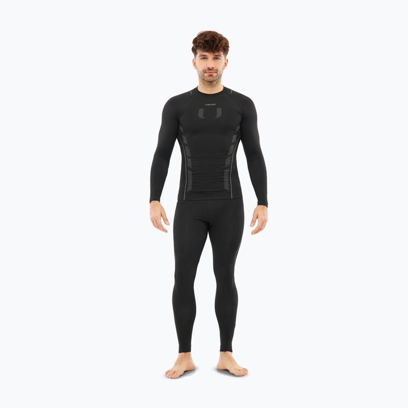 Pánské termo kalhoty Viking Eiger 2.0 black/grey 2