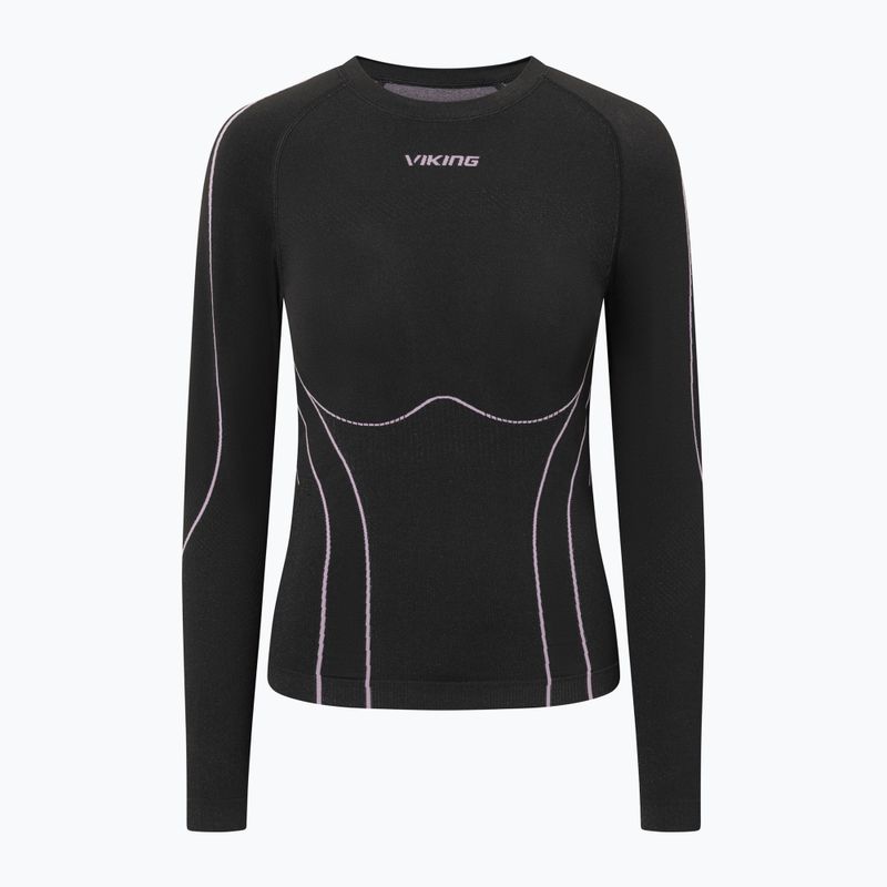 Dámský set funkčního prádla Viking Eiger 2.0 black/purple 2