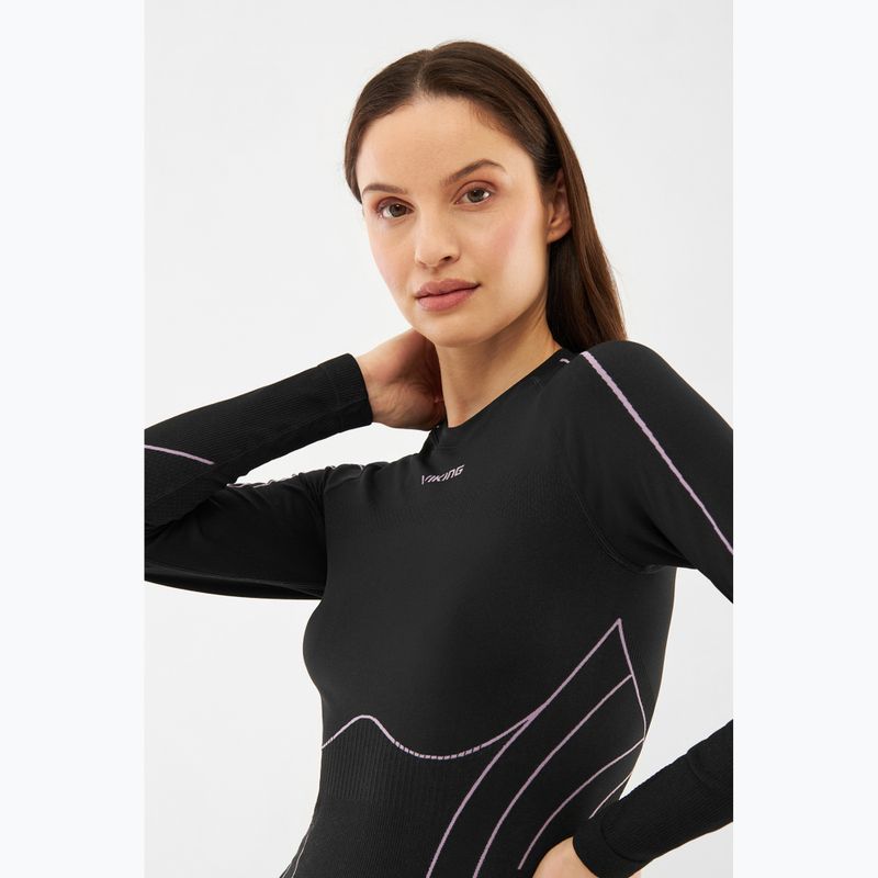 Dámský set funkčního prádla Viking Eiger 2.0 black/purple 11