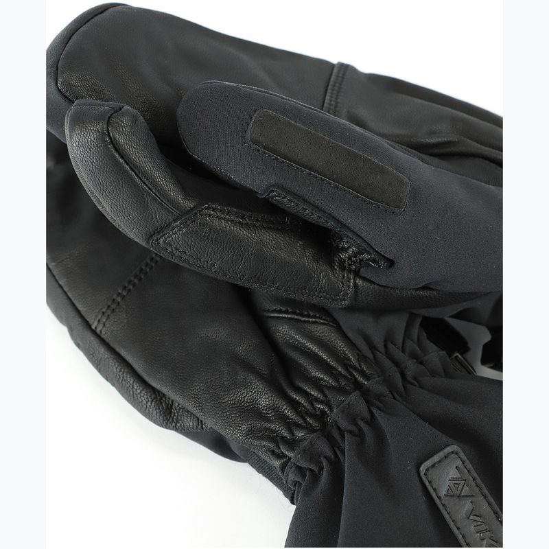 Lyžařské rukavice Viking Norvik Pro Lobster Freeride black 4