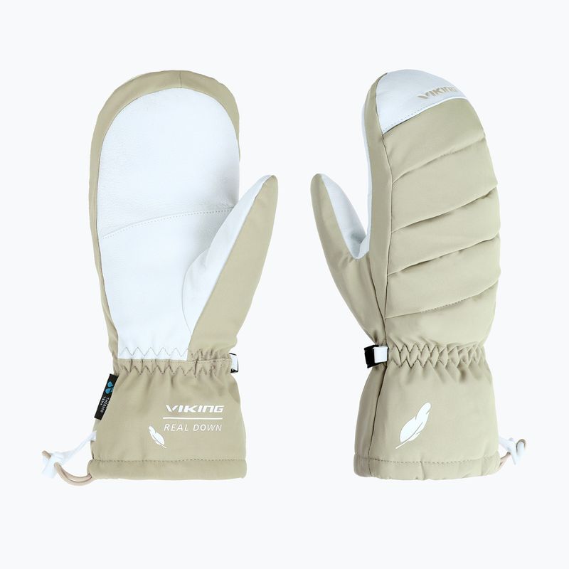 Dámské lyžařské rukavice Viking Ogama Ski beige