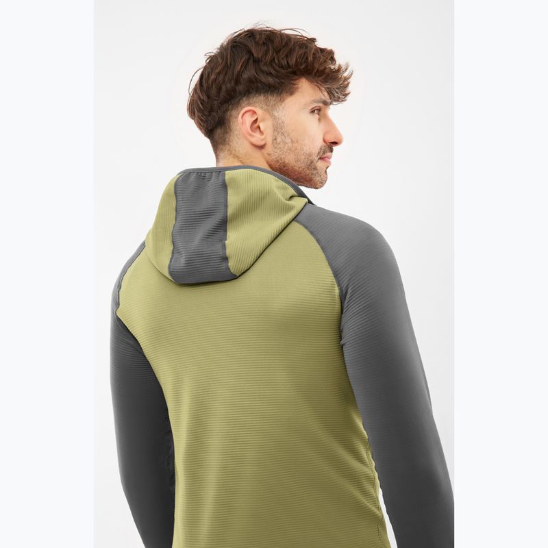 Pánská trekingová mikina Viking Birger Hoodie olive/dark grey 5