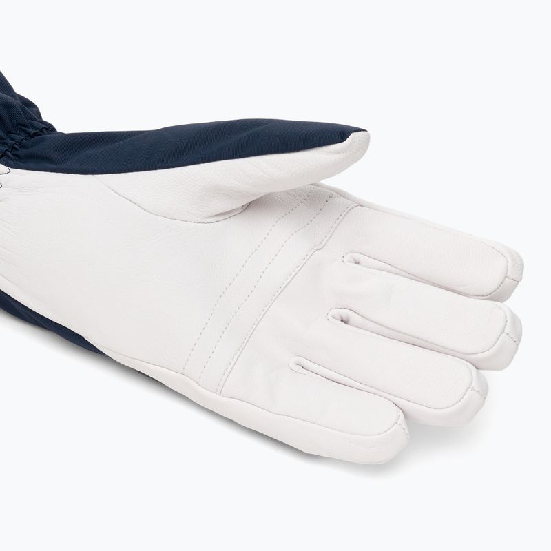 Pánské lyžařské rukavice Viking Sven Ski navy/white leather 4