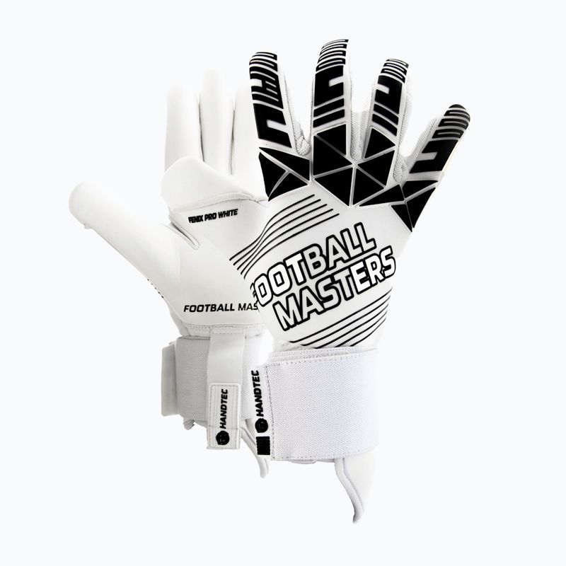 Football Masters Fenix Pro brankářské rukavice bílé 1174-4 4