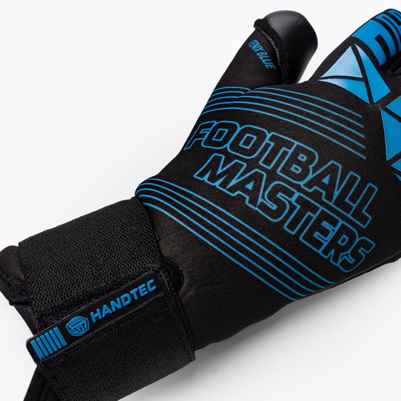 Football Masters Fenix modré 1179-1 dětské brankářské rukavice 3