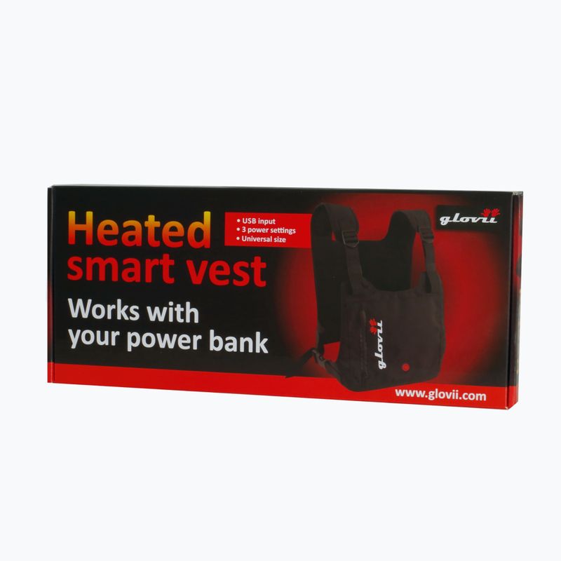 Vyhřívaná vesta Glovii GV1 černá 8