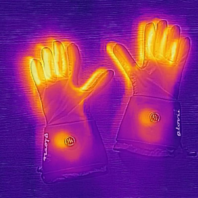 Vyhřívané rukavice  Glovii GLB černé 11