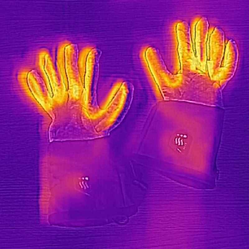 Vyhřívané rukavice  Glovii GEG šedé 13