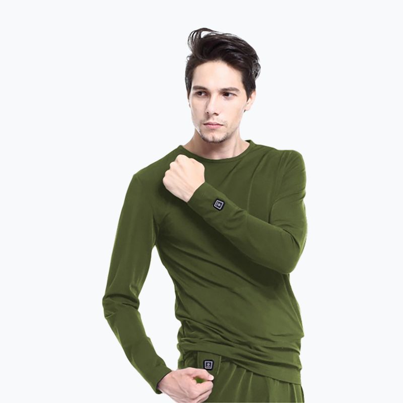 Vyhřívaná mikina Glovii GJ1C zelená