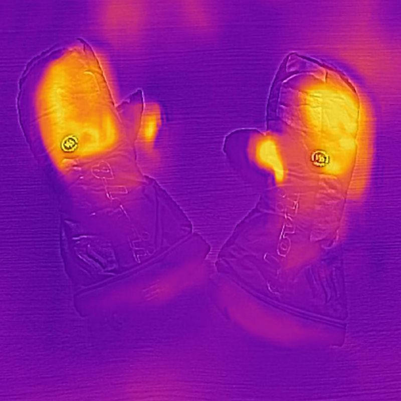 Vyhřívané rukavice Glovii GZ1 černé 12