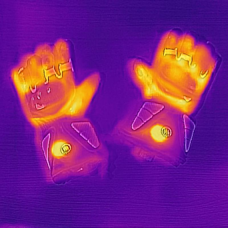 Vyhřívané rukavice Glovii GDB černé 12