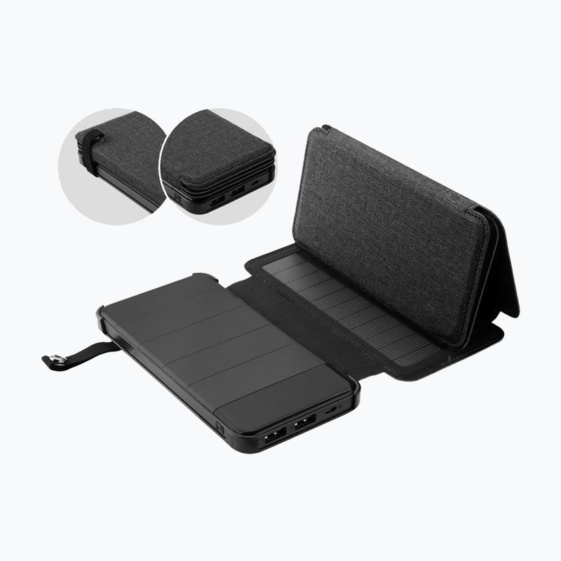 Solární powerbanka PowerNeed 8000mAh black 9