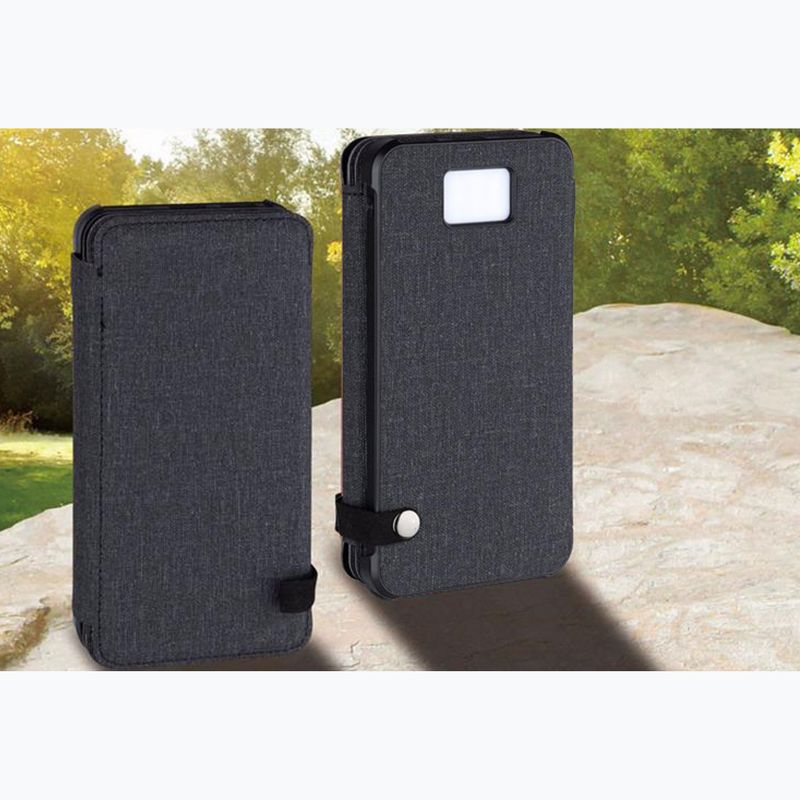 Solární powerbanka PowerNeed 8000mAh black 11