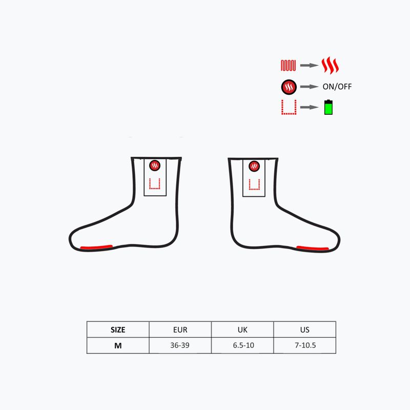 Vyhřívané pantofle Glovii GQ7 béžové 9