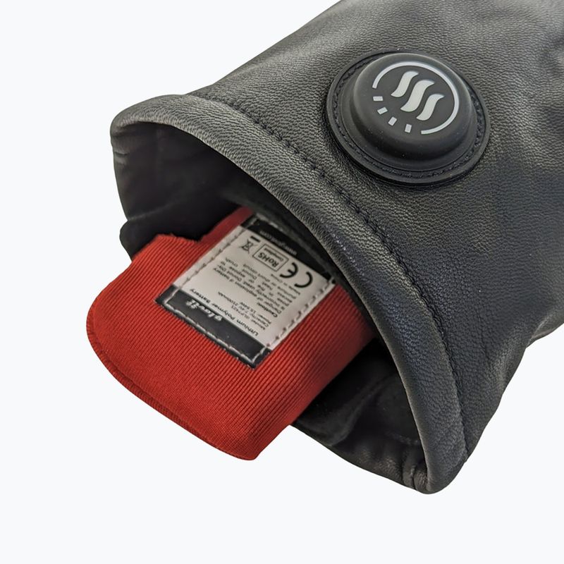 Glovii GI2B vyhřívané lyžařské rukavice černé 6