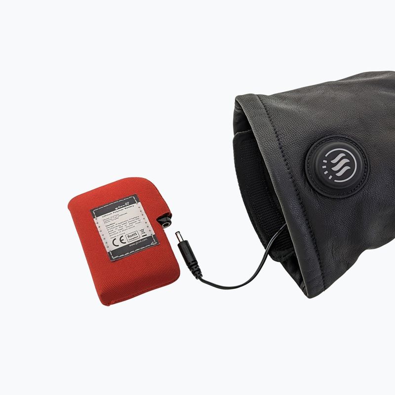 Glovii GI2B vyhřívané lyžařské rukavice černé 7