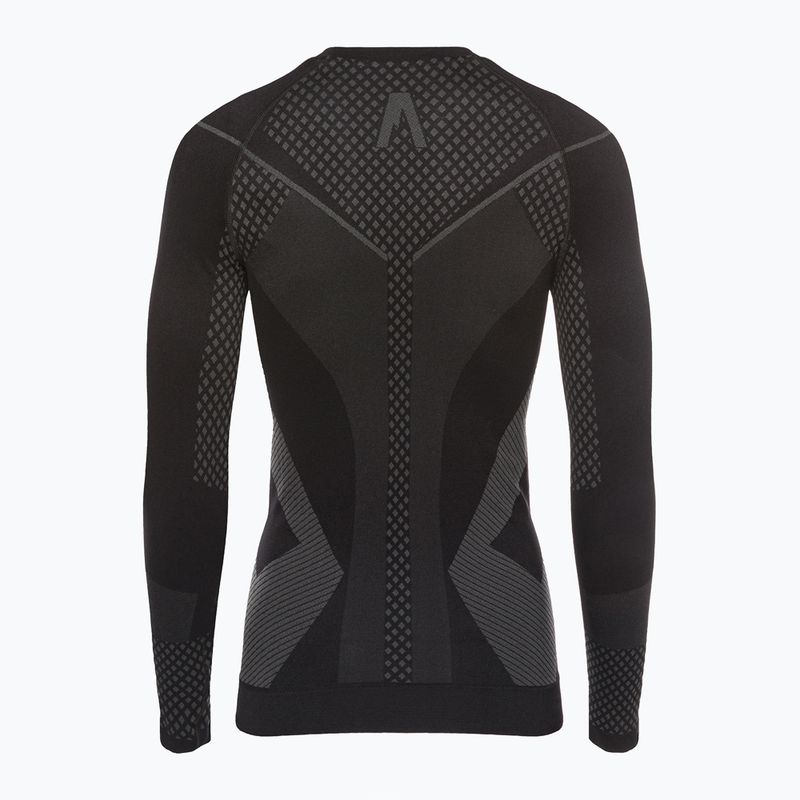 Dámská termo mikina Alpinus Active Base Layer černá/šedá 5