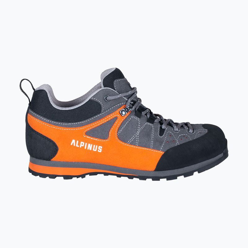 Pánské trekingové boty Alpinus The Ridge Low Pro anthracite/orange 8