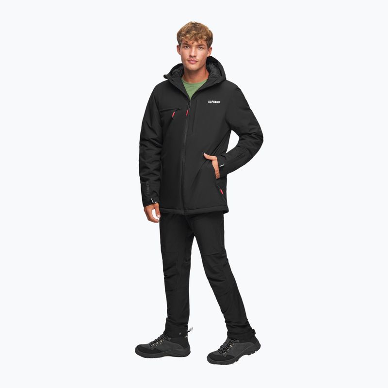 Pánská lyžařská bunda Alpinus Causses black 2