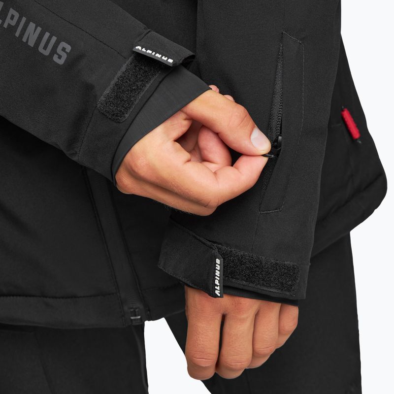 Pánská lyžařská bunda Alpinus Causses black 4