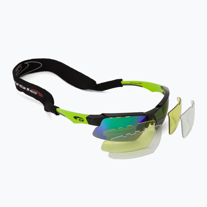 Cyklistické brýle GOG Faun zelené T579-2