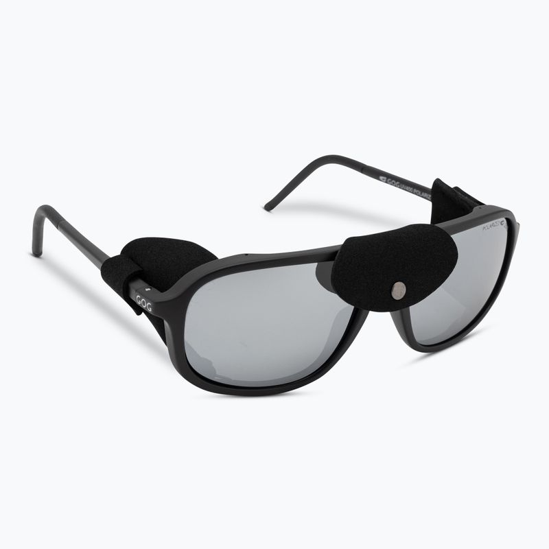 Sluneční brýle GOG Everest matt black/silver mirror