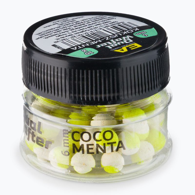 Maros EA Dual Wafter Coco-Menta žlutá a bílá kuličková návnada MAEA310 2