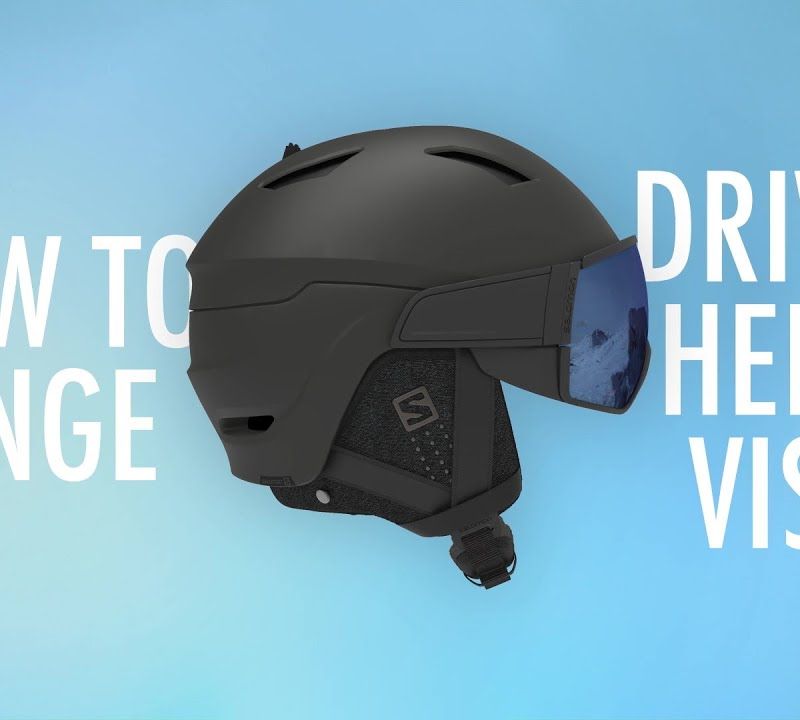 Pánská lyžařská helma Salomon Driver černá L40593200 10