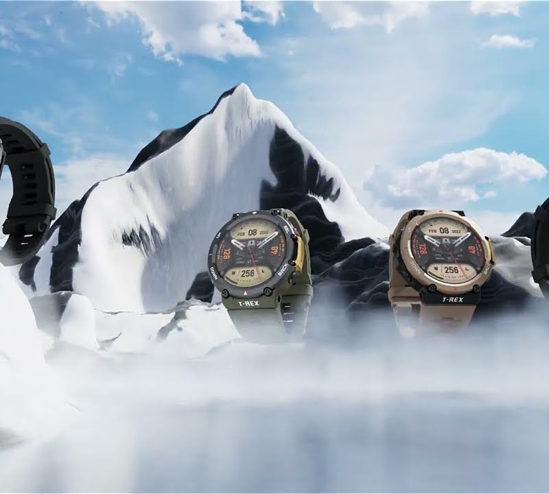 Hodinky Amazfit T-Rex 2 astro black/gold A2170 11