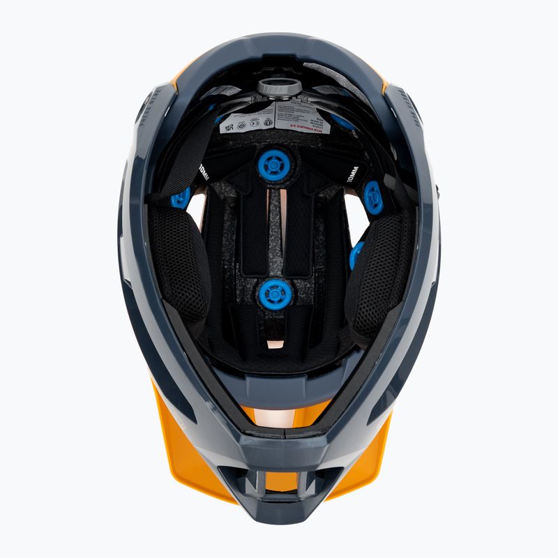 Cyklistická přilba Leatt MTB Enduro 2.0 V23 tmavě modrá a žlutá 1023014852 5