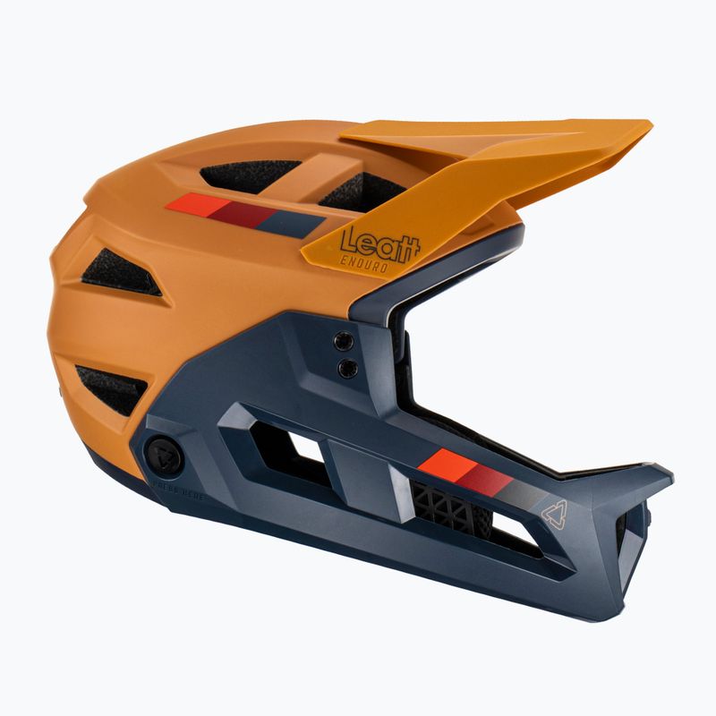 Cyklistická přilba Leatt MTB Enduro 2.0 V23 tmavě modrá a žlutá 1023014852 7