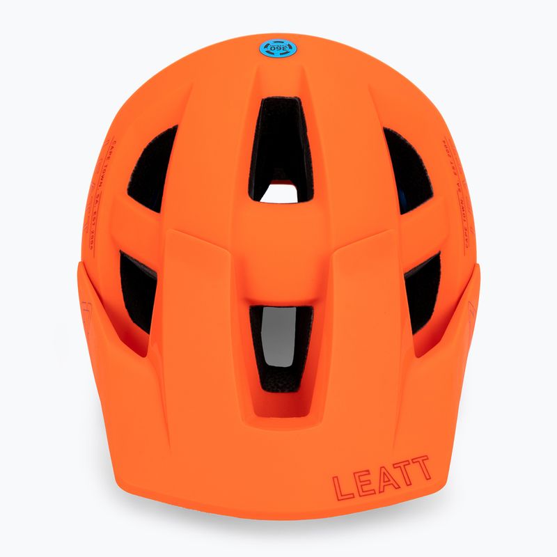 Cyklistická přilba Leatt MTB AllMtn 2.0 V23 oranžová 1023015452 2