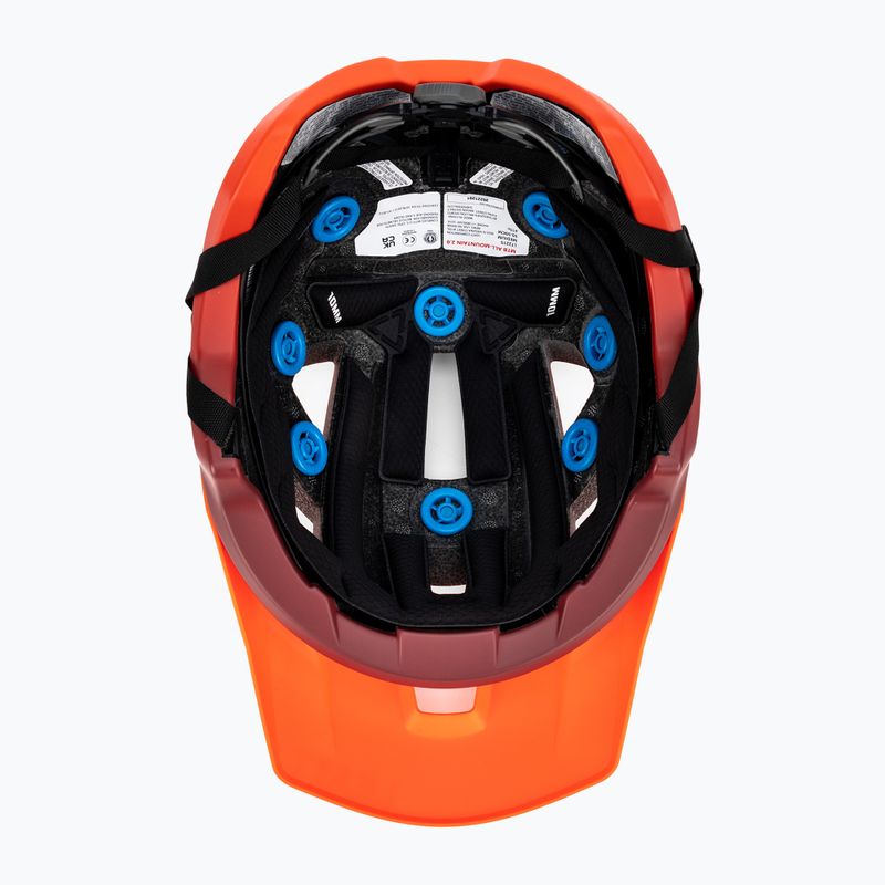 Cyklistická přilba Leatt MTB AllMtn 2.0 V23 oranžová 1023015452 5